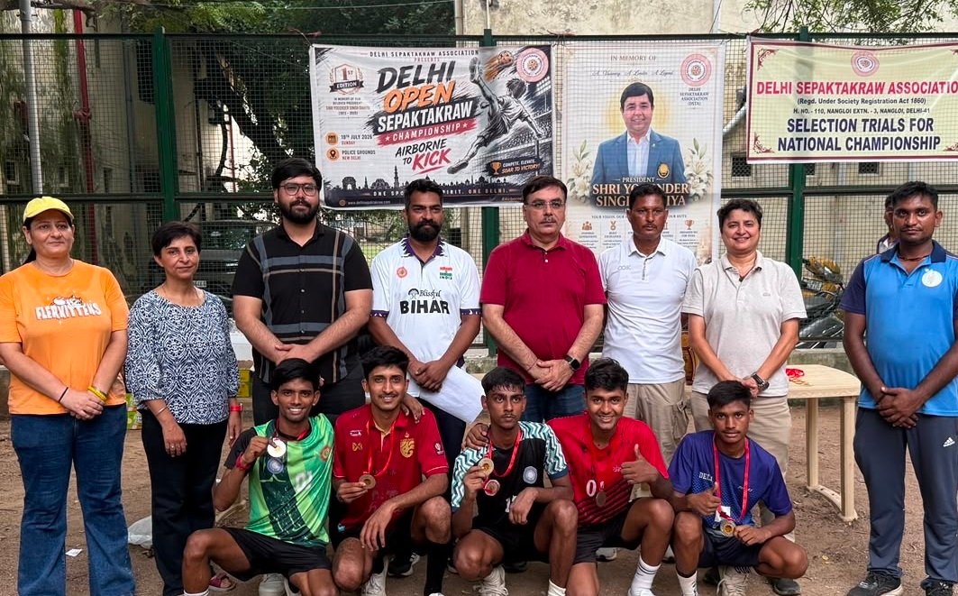 Delhi Open Sepak Takraw Championship 1st Edition 19-07-2026