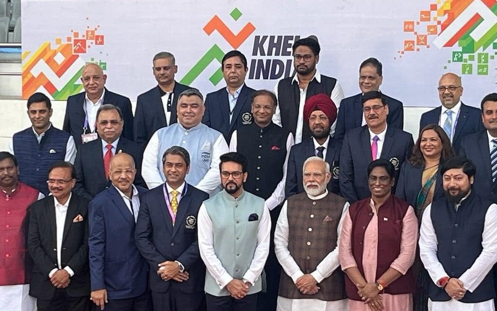 Our President with Hon'ble Prime Minister of India
